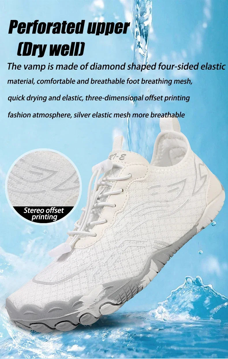 Quick-Drying Beach Swimming Shoes | Lightweight Aqua Sneakers