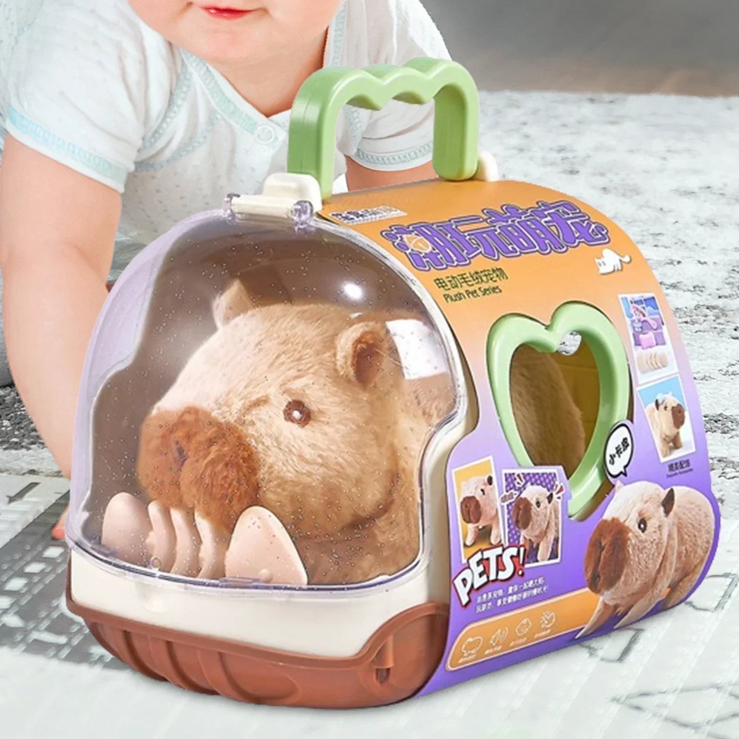 Electric Capybara Walking Doll Toy | Sounds & Plush Fun