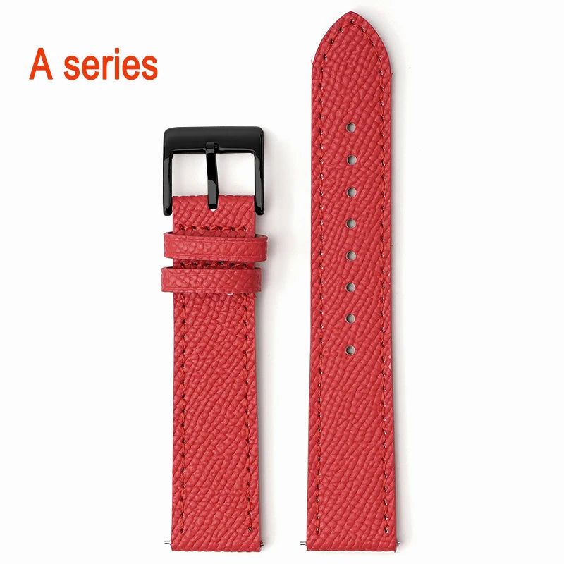 Calfskin Leather Watch Strap | Quick Release, Handmade Design