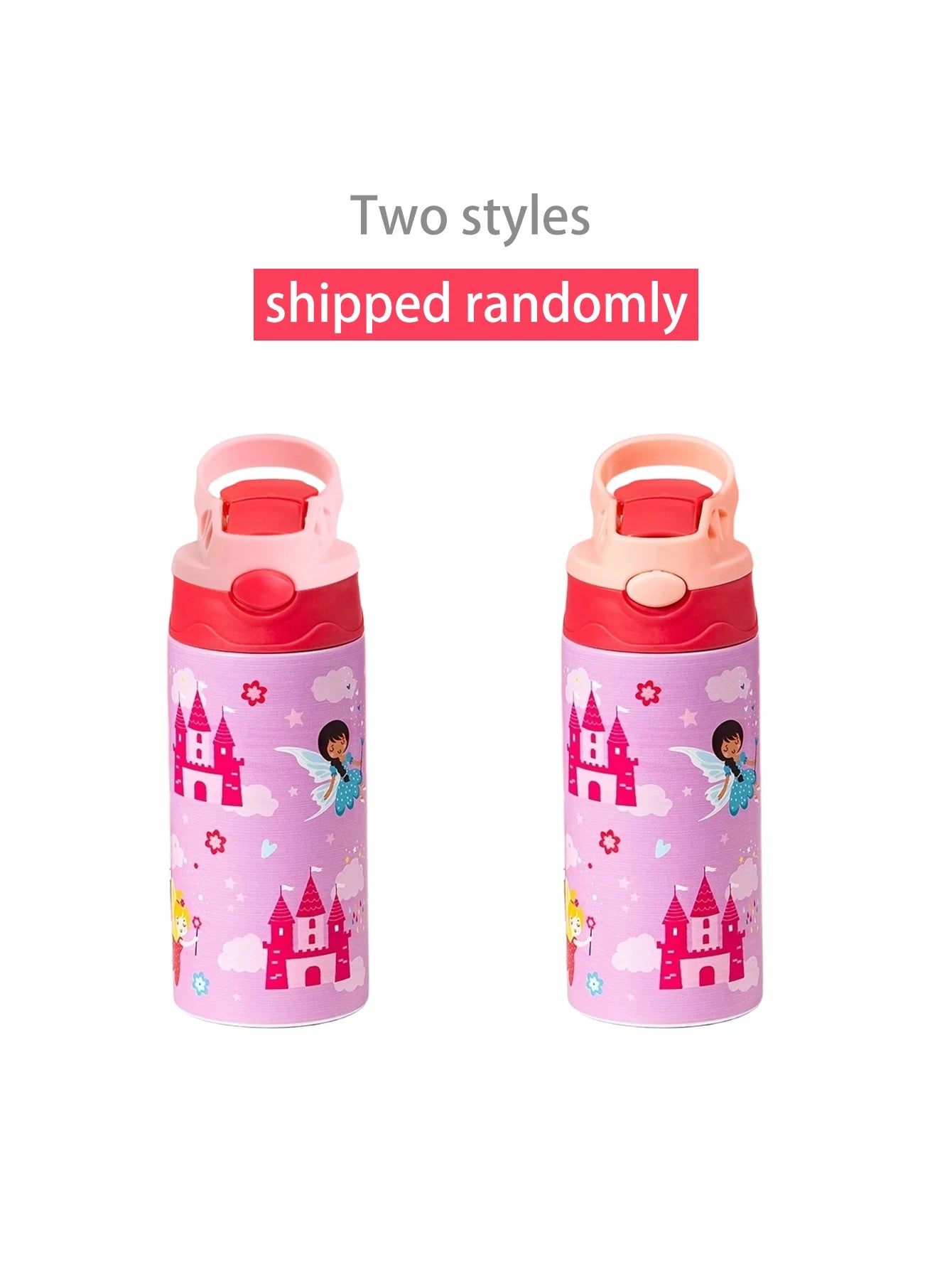 Cute Cartoon Pattern Stainless Steel Insulated Thermos Cup