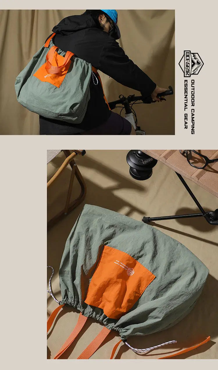 32L Large Capacity Foldable Tote Bag | Ultralight Waterproof Design