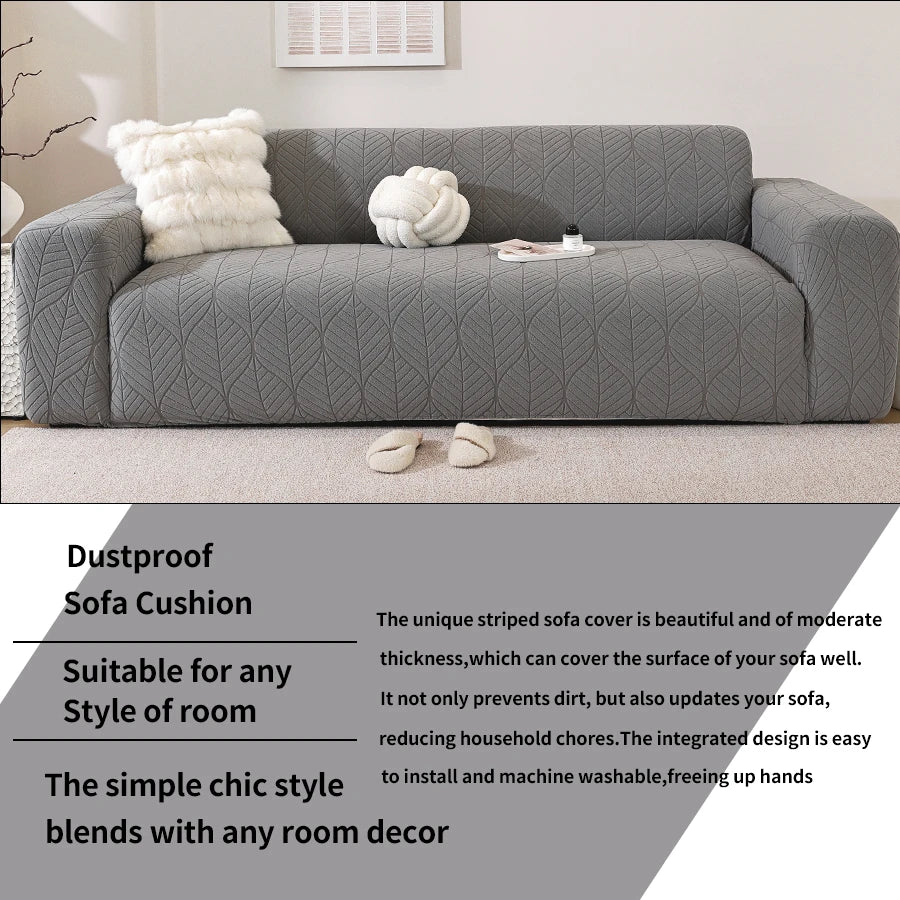 Elastic Anti-Slip Sofa Cushion Cover | Pet & Child Friendly Protection
