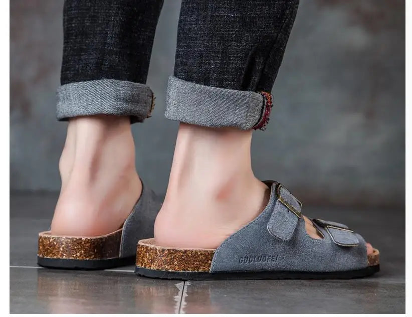 Summer Women's Casual Cork Slippers | Stylish Outdoor Slides