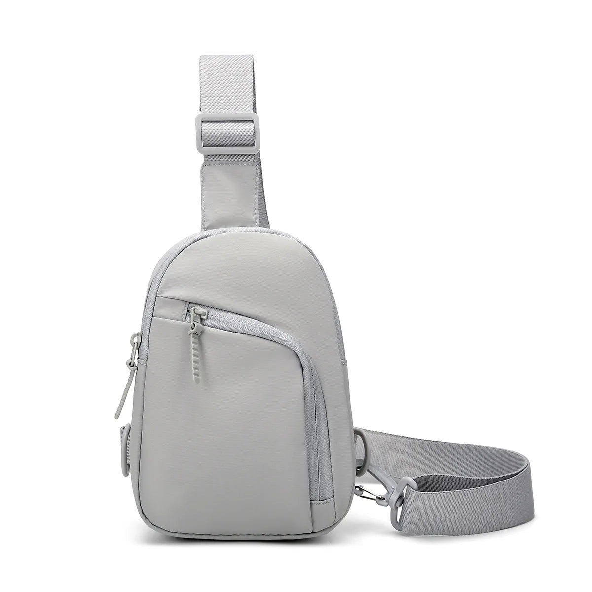 Waterproof PU Leather Sling Bag | Versatile Unisex Chest Bag