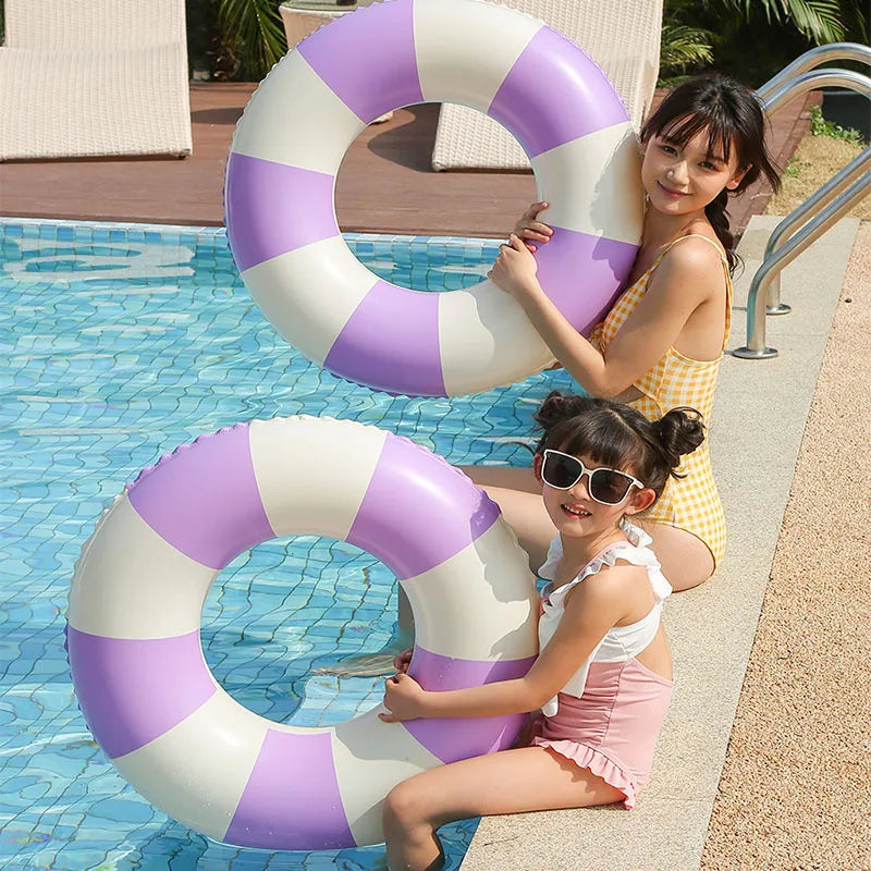 Adult Inflatable Swimming Ring | Fun Pool Float Toy
