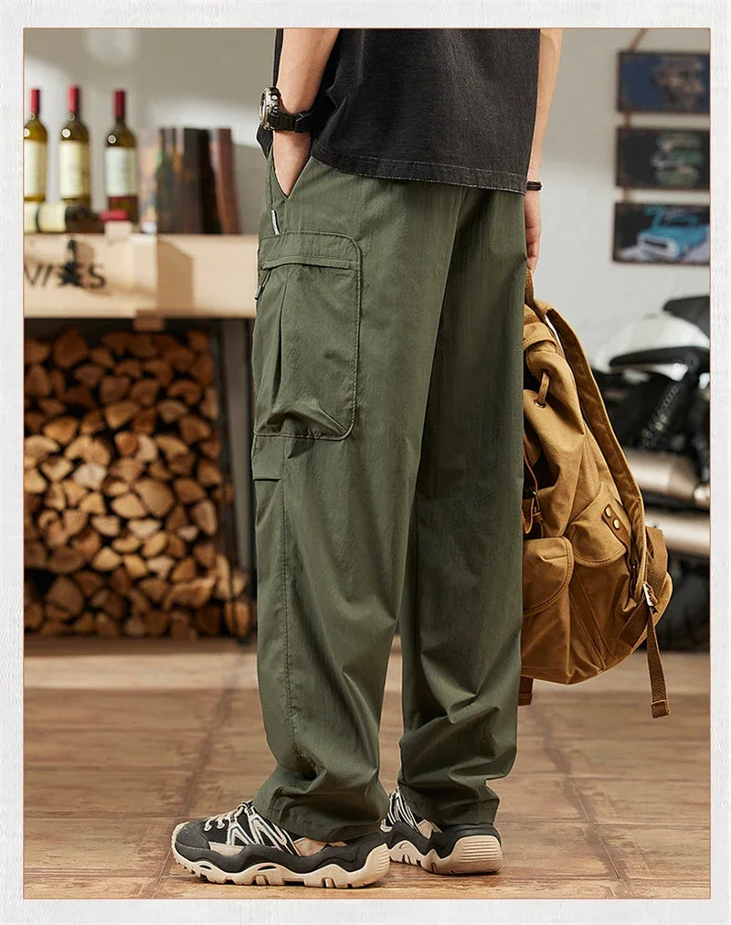 Men's Summer Cargo Pants | Lightweight, Casual & Versatile Fit