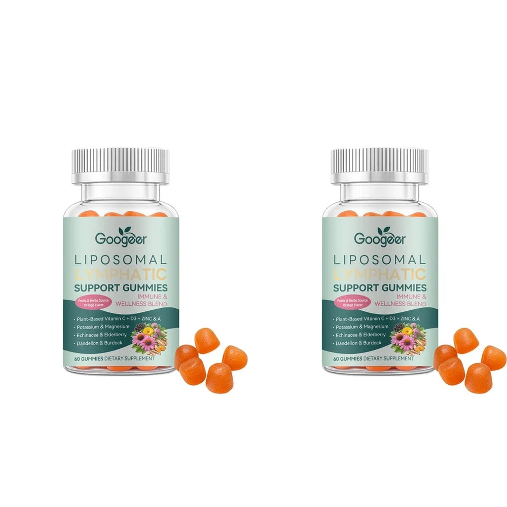Liposomal Herbal Lymphatic Support Gummies | Immune Boosting Formula