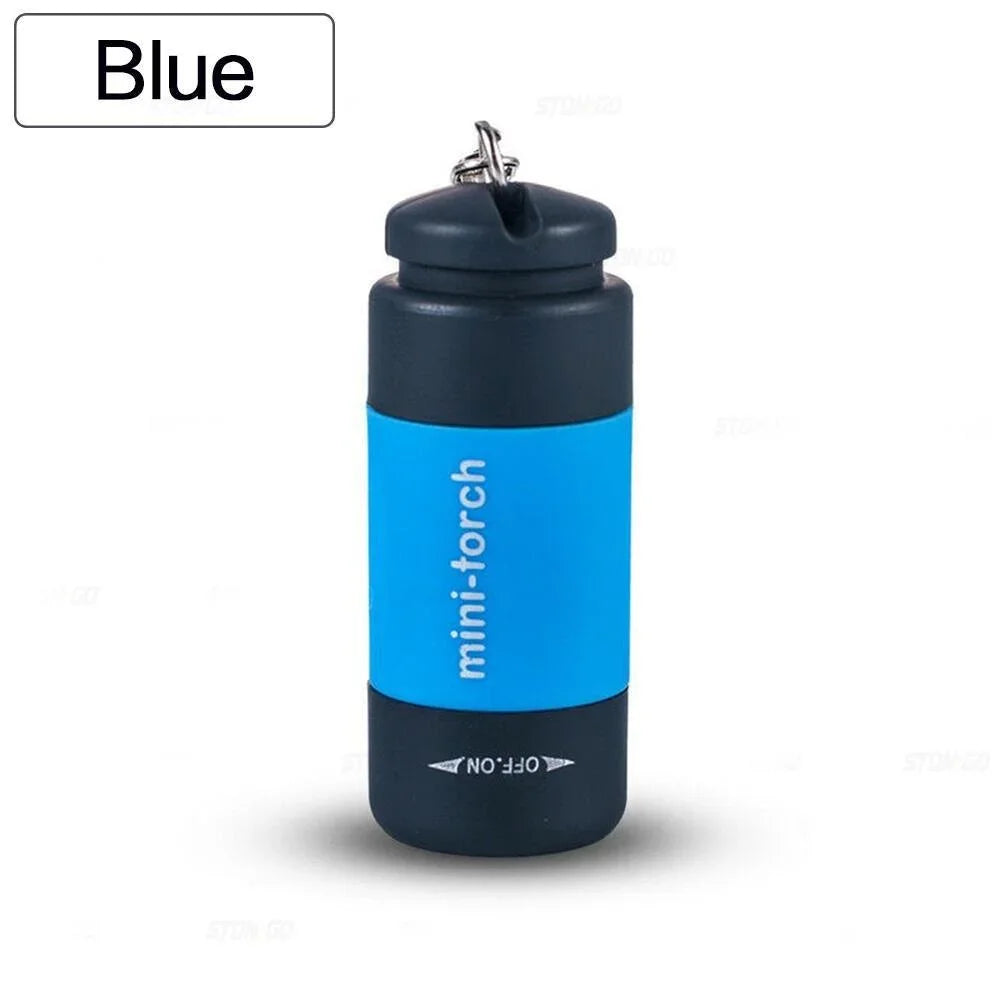 Waterproof Mini Keychain Flashlight | USB Rechargeable LED Light