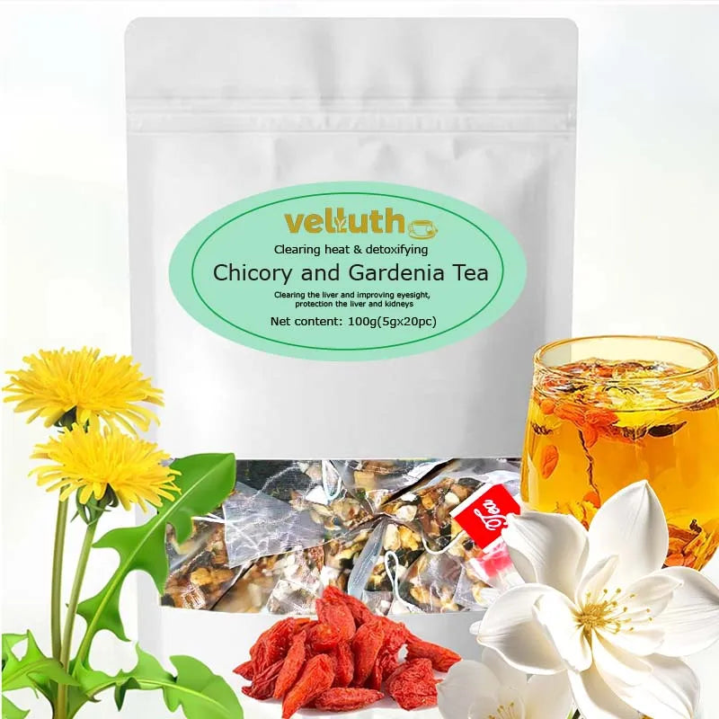 Chicory Gardenia Tea | Antioxidant-Rich Herbal Beverage