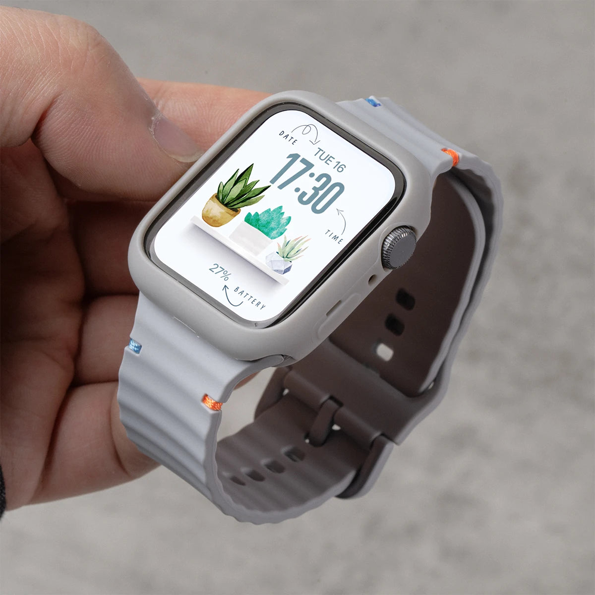Soft Sport Band + Protective Case for Smart Watches | Versatile & Durable