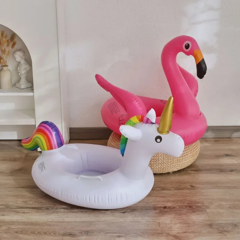 Colorful Animal Inflatable Pool Toys for Kids | Fun Summer Floating Rings
