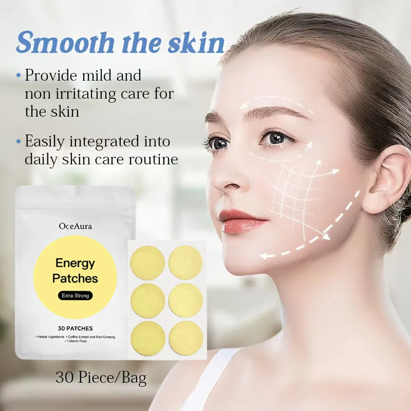 Gentle Yellow Body Care Patches for Daily Skin Care - Unisex