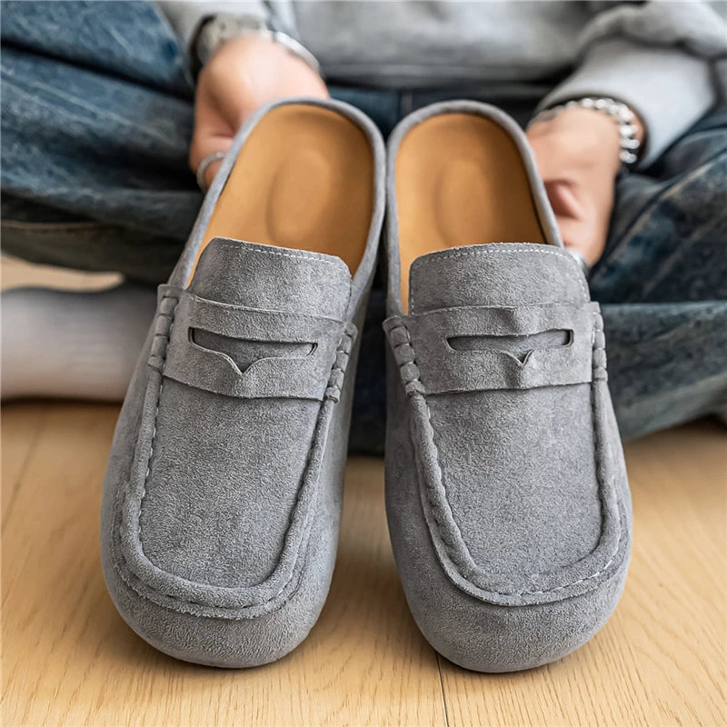 Comfortable Men's Casual Leather Loafers | Perfect for Driving