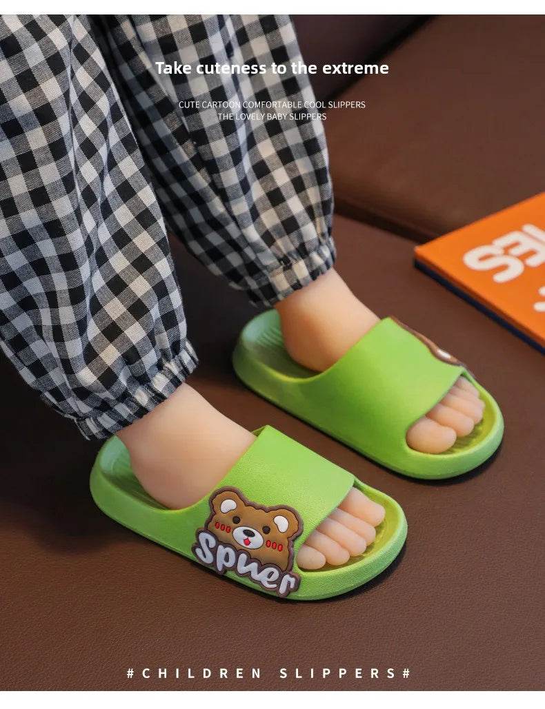Cute Cartoon Kids EVA Slippers | Fun Summer Toddler Sandals