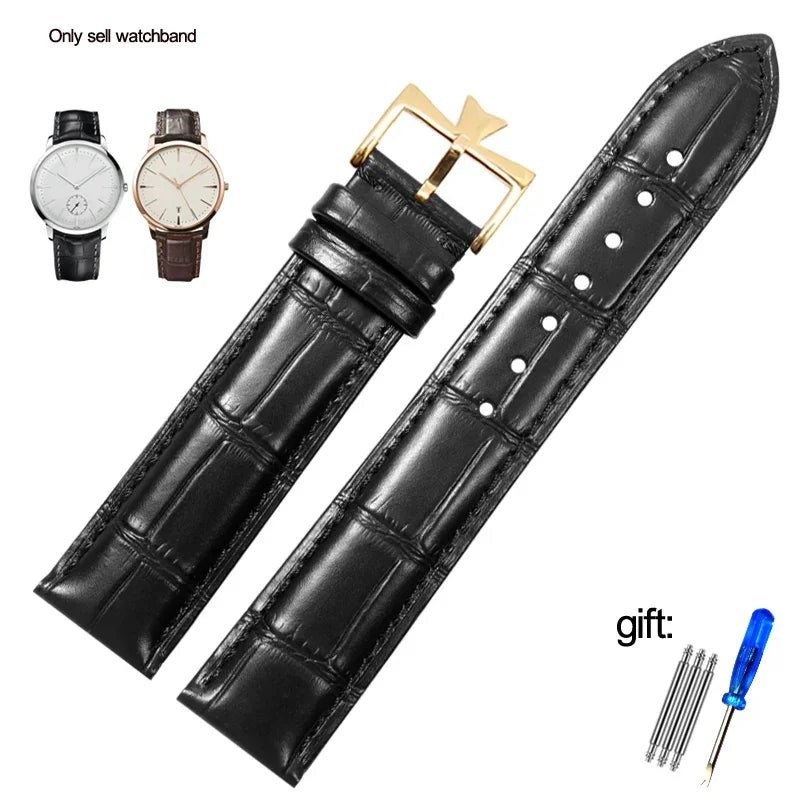 Premium Leather Watch Band Replacement Straps for Classic Watches