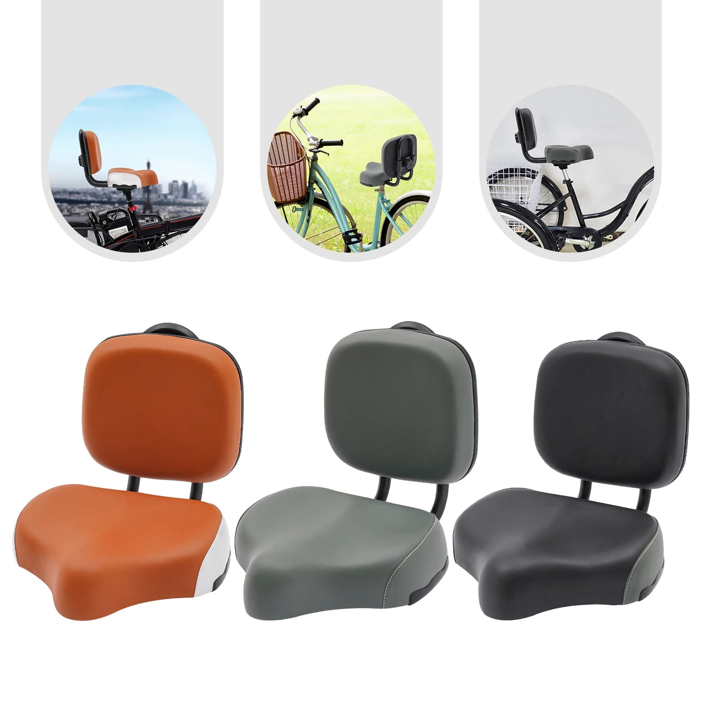 Adjustable Tricycle Seat with Comfortable Backrest | Durable Design
