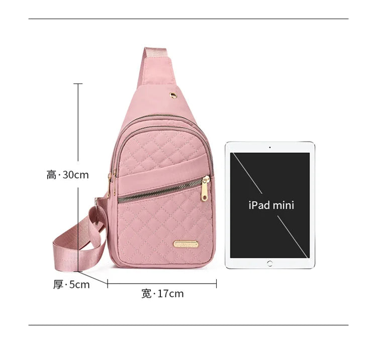 Women's Multi-Layer Embroidered Backpack | Casual Outdoor Style