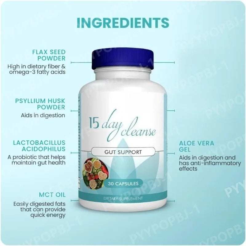 Advanced Gut Cleanse Detox for Gut and Colon Support