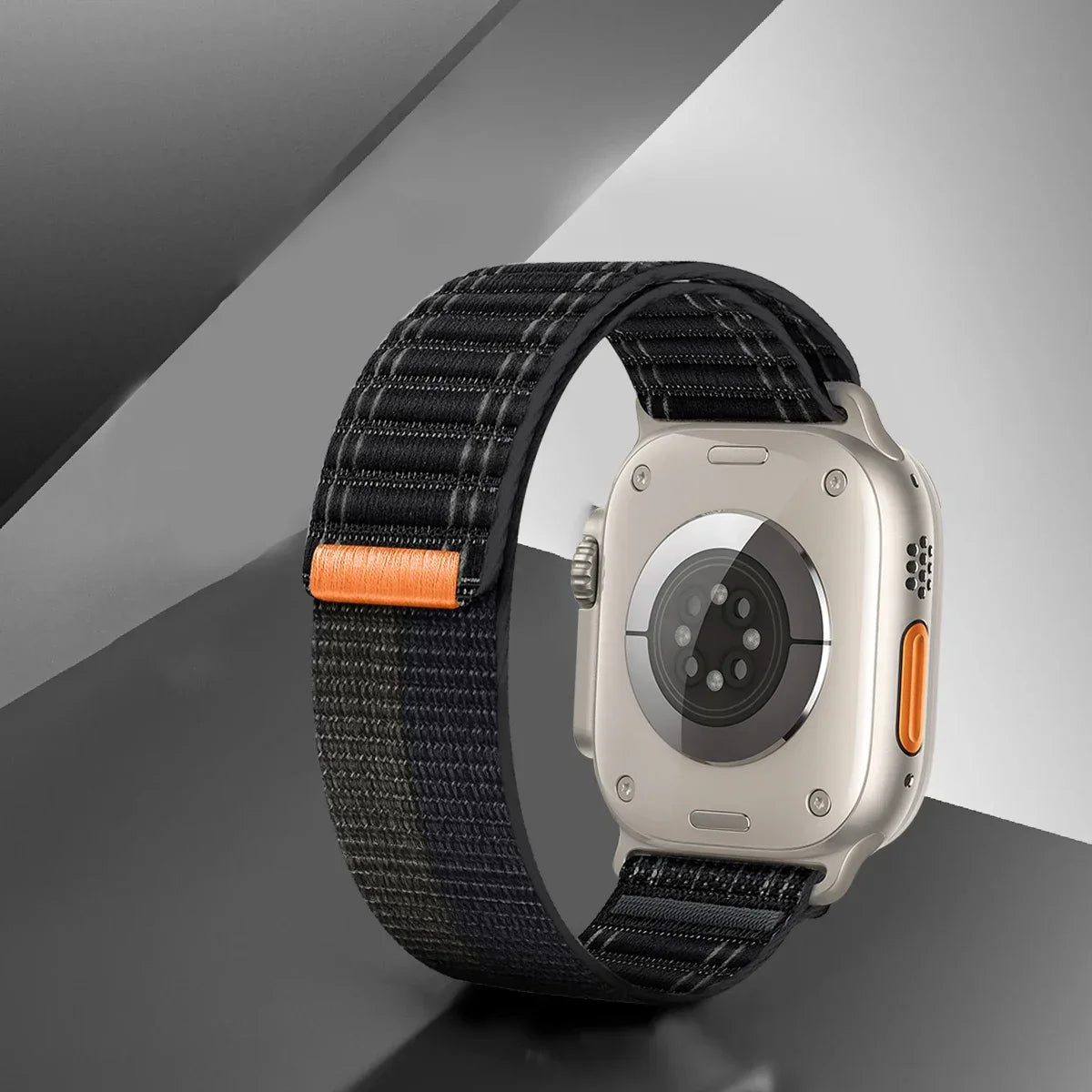 Nylon Wave Pattern Watch Strap for All Apple Watch Models