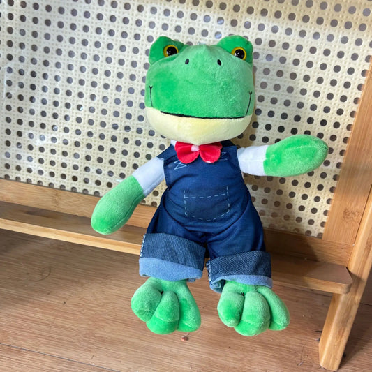 Cute Plush Frog Doll | Soft Cartoon Toy for Kids - 25cm