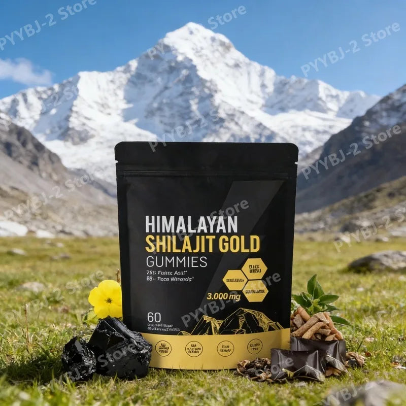 Pure Himalayan Shilajit Gummies | Daily Health Support Supplements