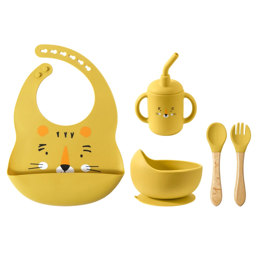 Silicone Baby Dinnerware Set | Safe & Fun Feeding Essentials
