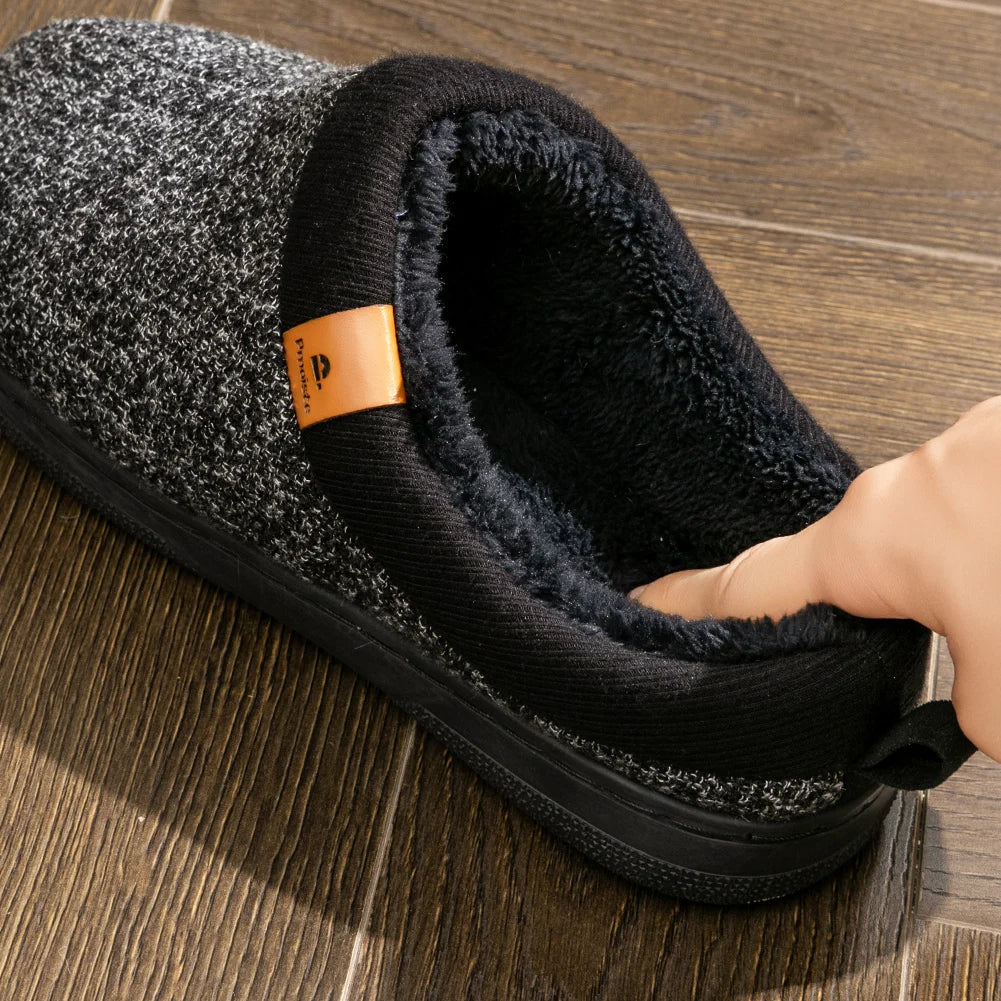 Pantuflas cómodas de espuma viscoelástica para hombre | Zapatillas de casa suaves
