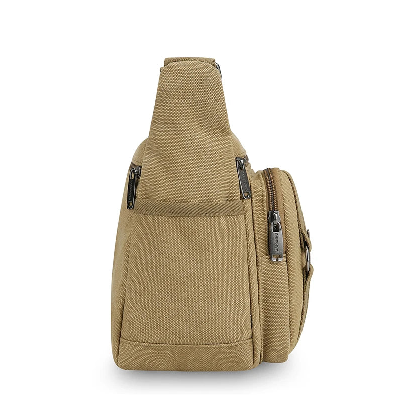 Men's Canvas Shoulder Bags | Stylish Crossbody Messenger Bags