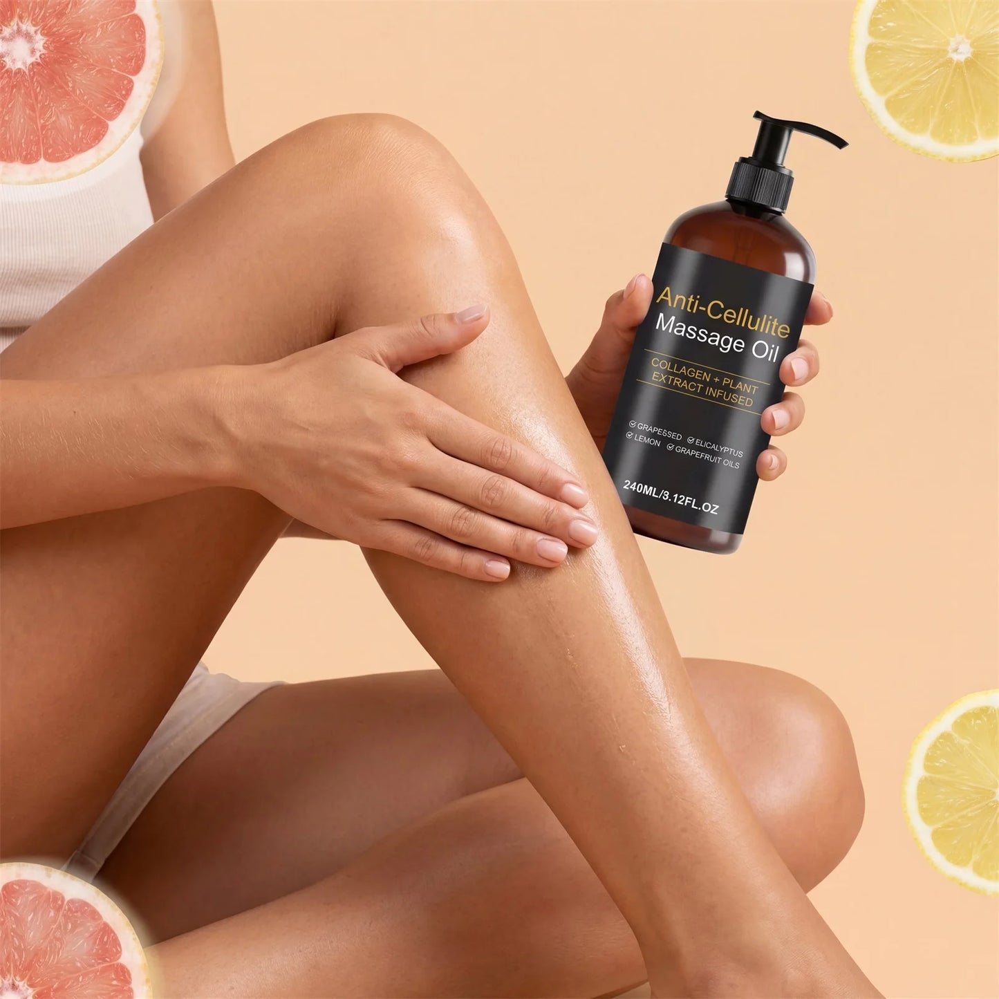 Collagen Firming Body Massage Oil | Smooth & Tone Skin