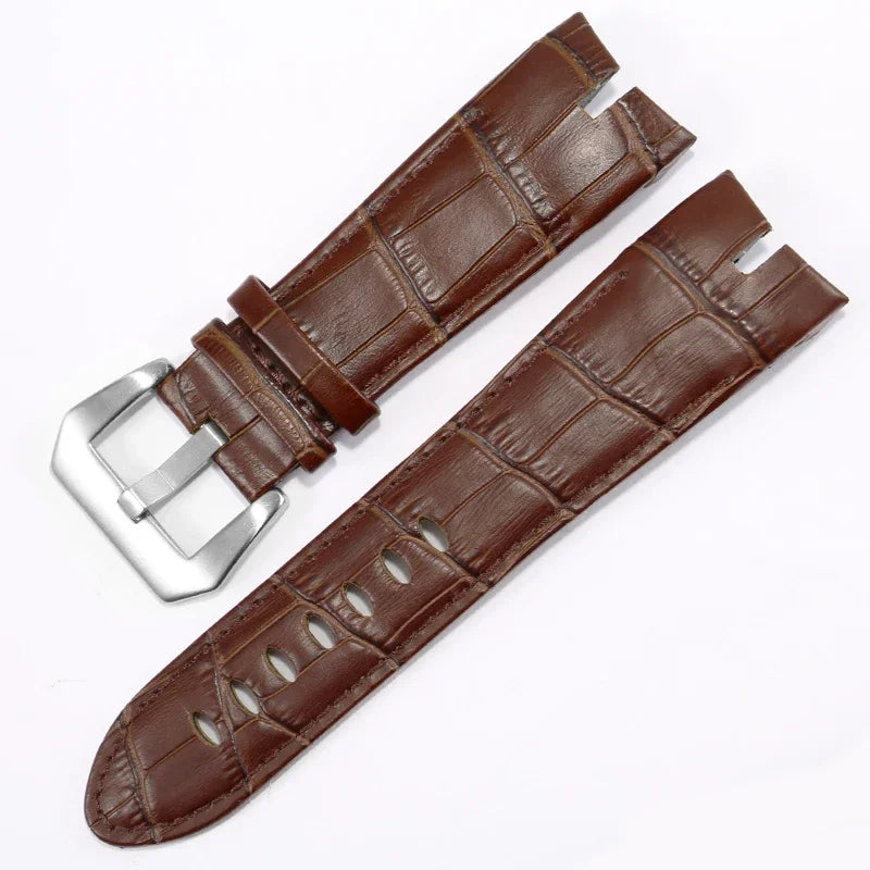 Premium Genuine Cowhide Leather Watch Strap | 26mm Replacement Band
