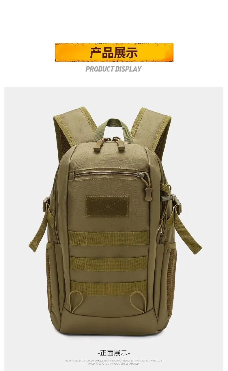 Mini Waterproof Camping Backpack | Ideal for Hiking & Outdoor Fun