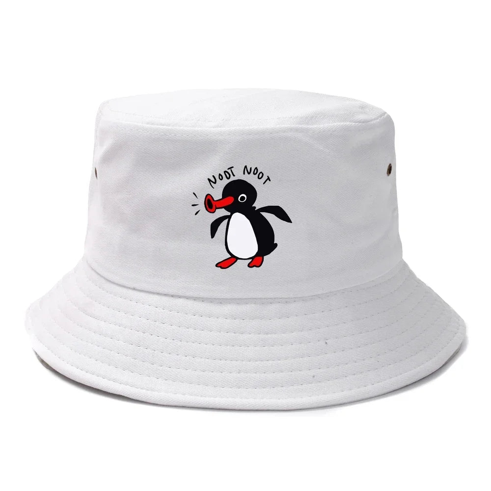 Reversible Summer Penguin Bucket Hat for Men & Women | Sun Protection