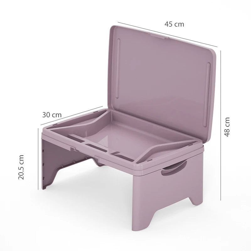 Portable Foldable Laptop Desk | Versatile Workspace for Home & Travel
