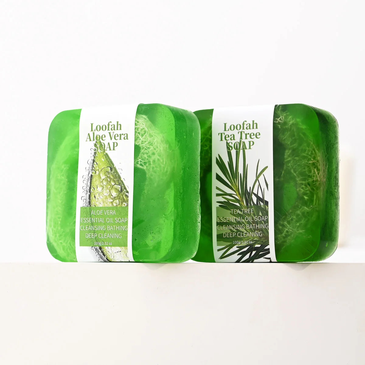 Tea Tree Loofah Soap | Natural Moisturizing Cleanser for All Skin Types