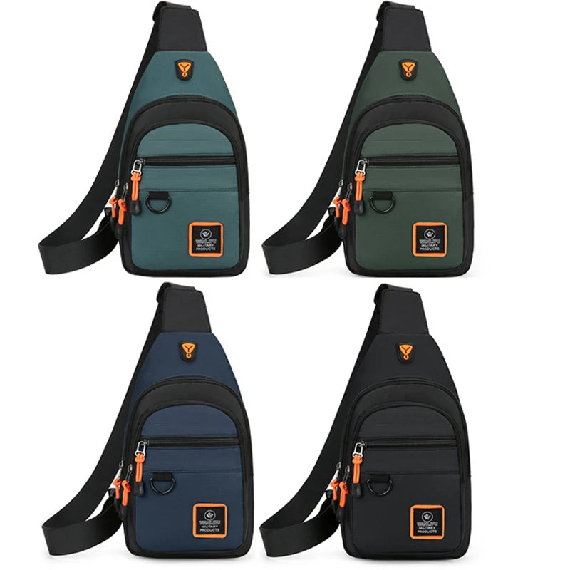 Men's Waterproof Outdoor Hiking Shoulder Bag | Crossbody Travel Pack