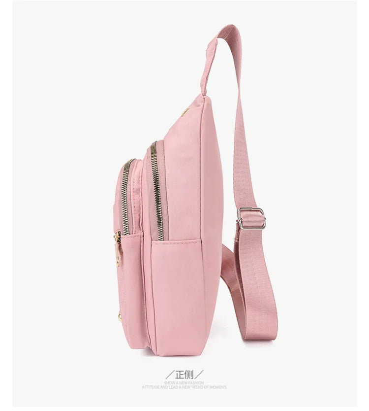 Women's Multi-Layer Embroidered Backpack | Casual Outdoor Style