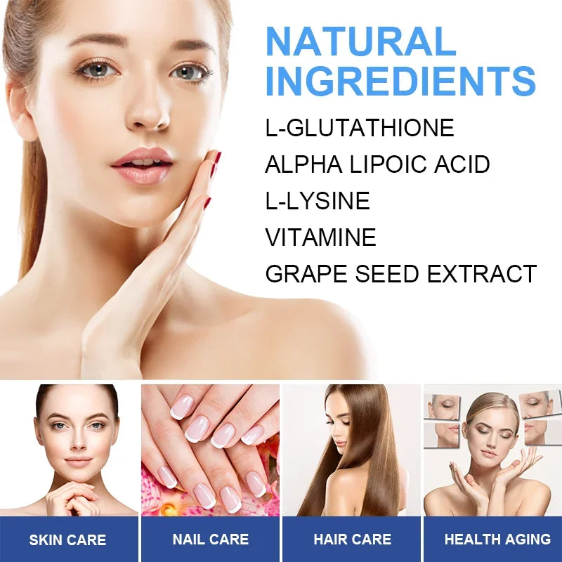 Pure Glutathione Capsules | Support Detox, Antioxidant & Anti-Aging