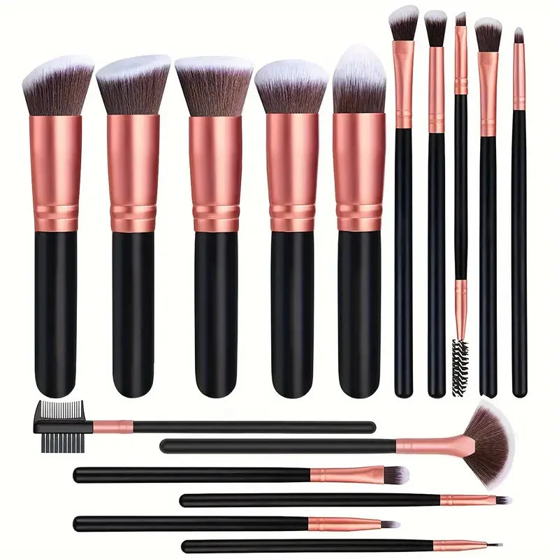 14-16 Piece Professional Makeup Brush Set | Flawless Application