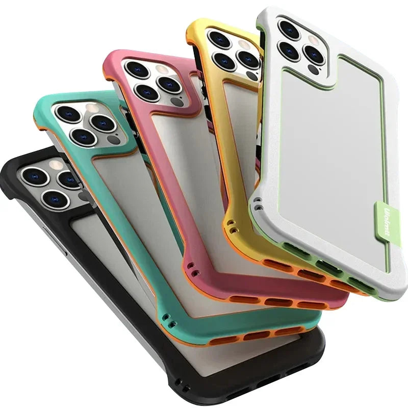 Colorful TPU Bumper Cover for iPhone 15 ProMax & Plus