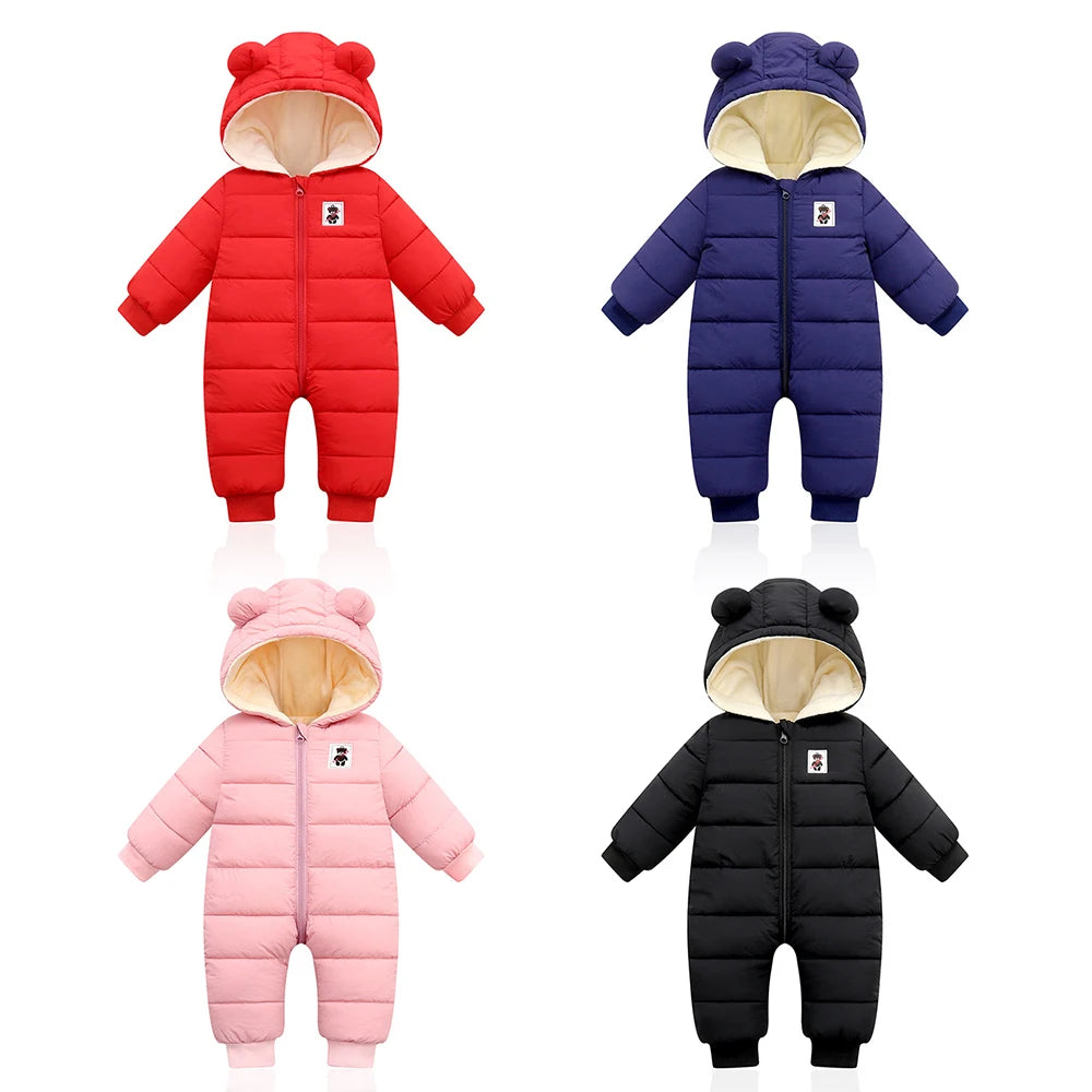 Cute Baby Snowsuit | Warm Winter Coat for Newborns & Toddlers
