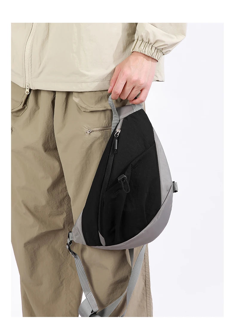 Versatile Outdoor Chest Bag | Large Capacity Sports Messenger Bag
