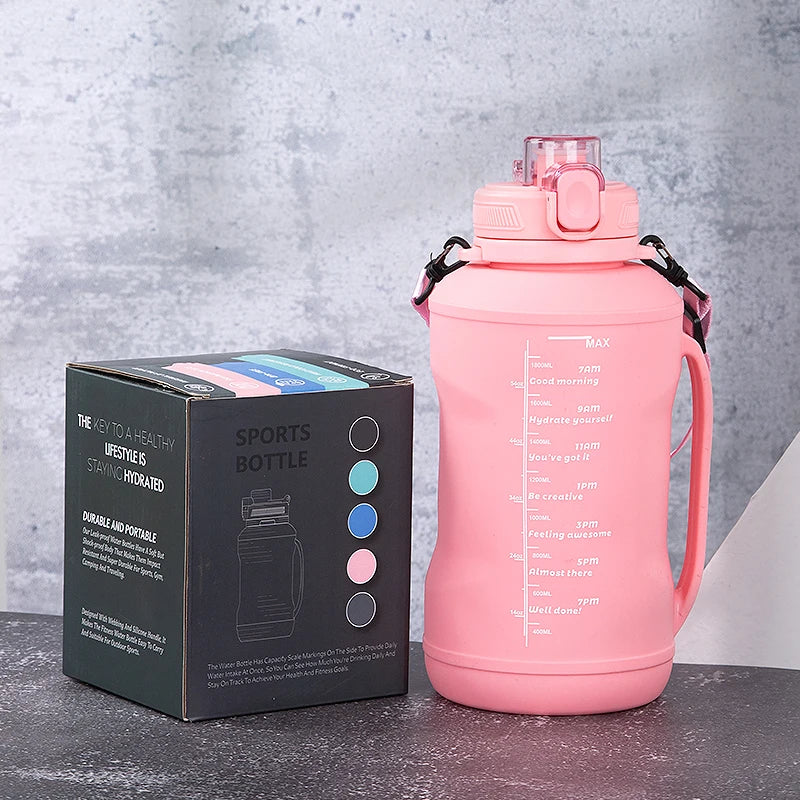 Collapsible 64oz Silicone Water Bottle | Eco-Friendly & Portable