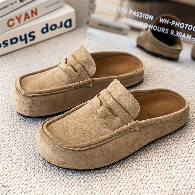 Comfortable Men's Casual Leather Loafers | Perfect for Driving