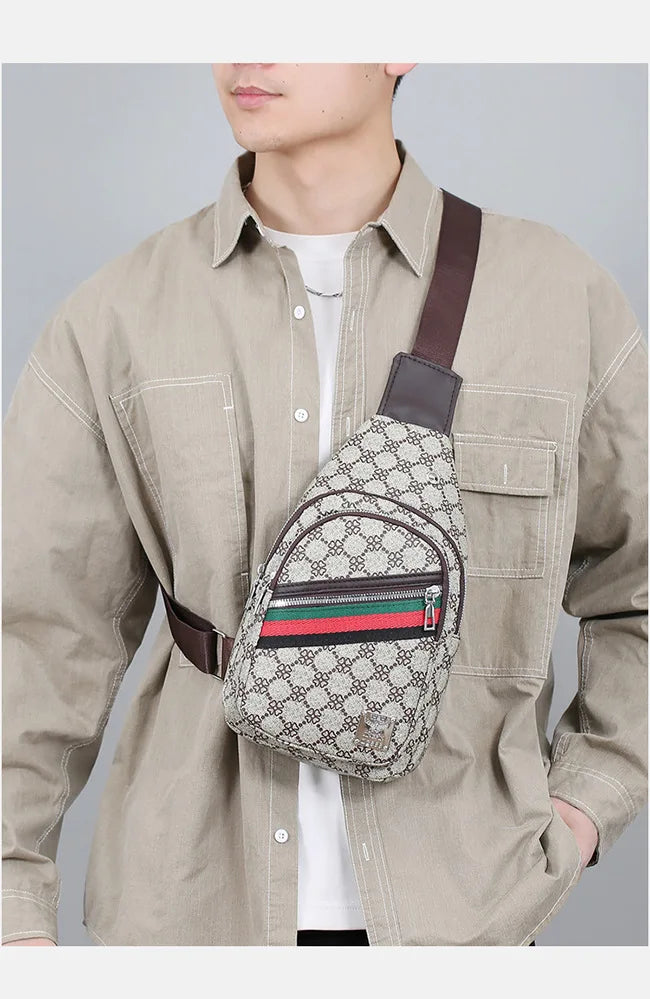 Men's Multifunctional Messenger Bag | Casual Crossbody Handbag