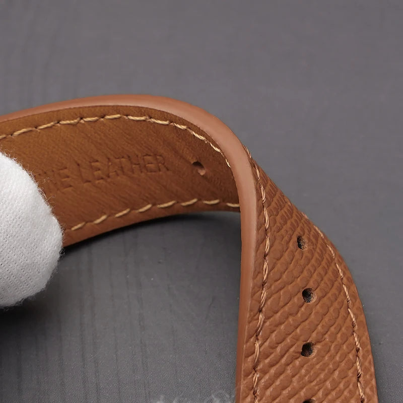 Calfskin Leather Watch Strap | Quick Release, Handmade Design