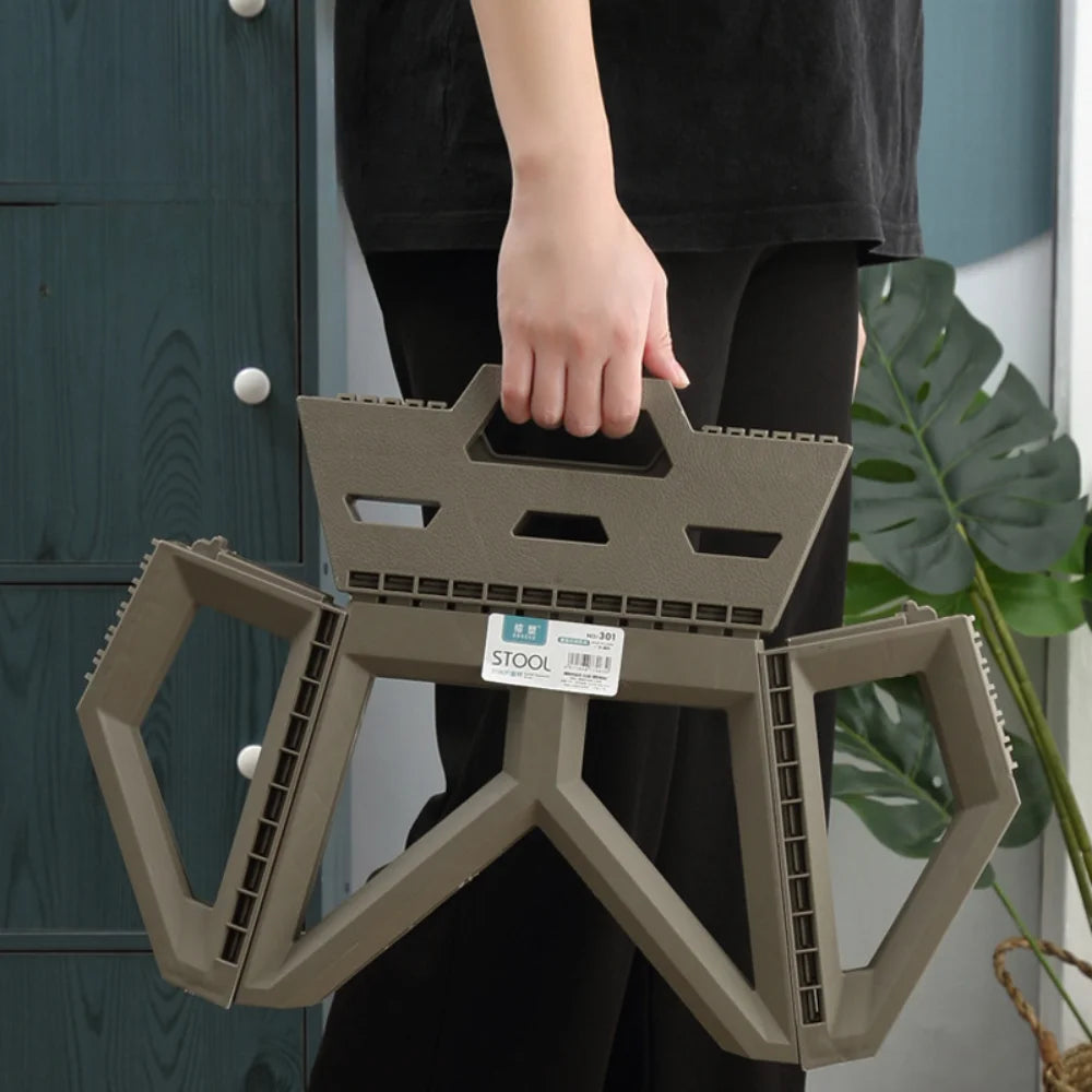 Portable Folding Camp Stool | Lightweight Outdoor Chair for Comfort