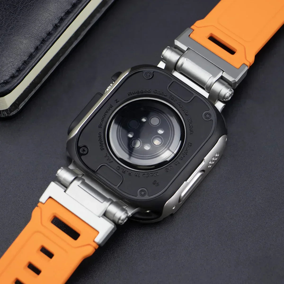 Funda protectora de TPU y pulsera de silicona para Apple Watch