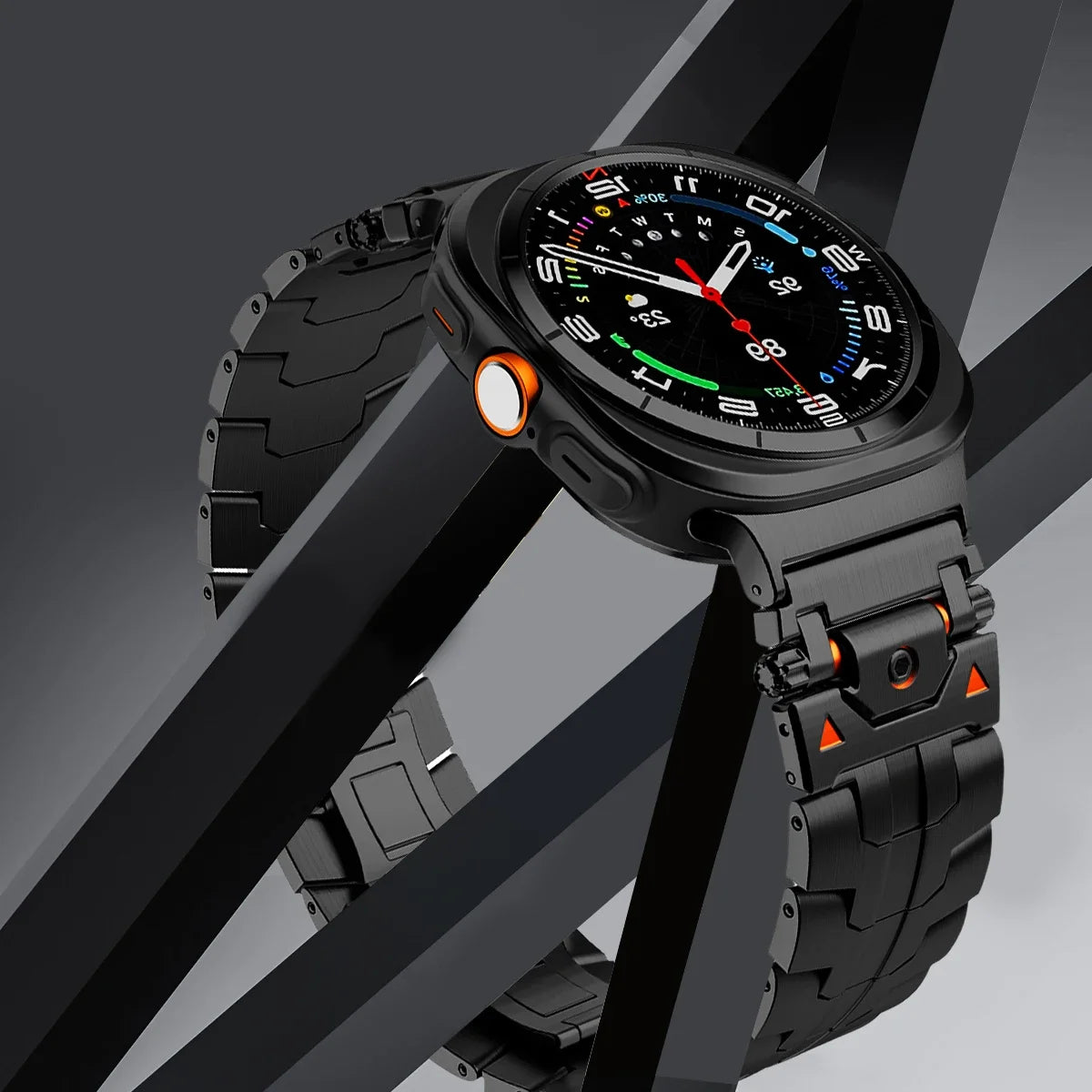 Luxury Stainless Steel Strap for Galaxy Watch 7 Ultra 47mm