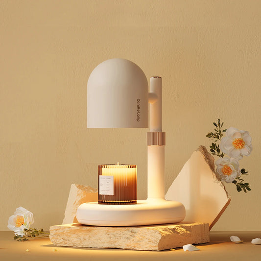 Dimmable Candle Warmer Lamp | Scented Wax Melter for Relaxation
