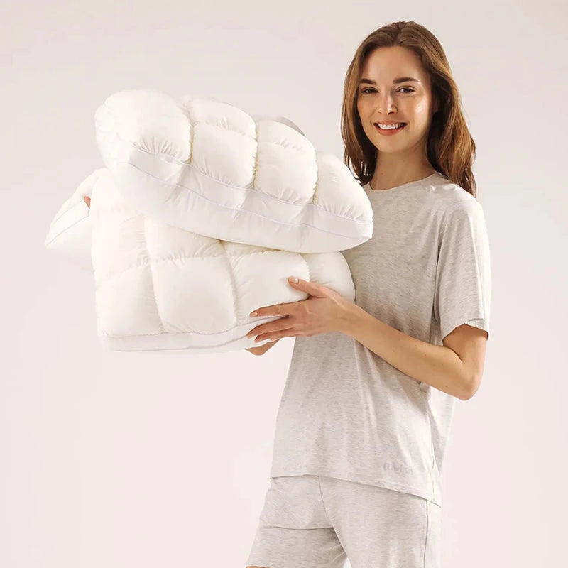 High Elastic Cervical Neck Support Pillow | Cloud Puff Comfort